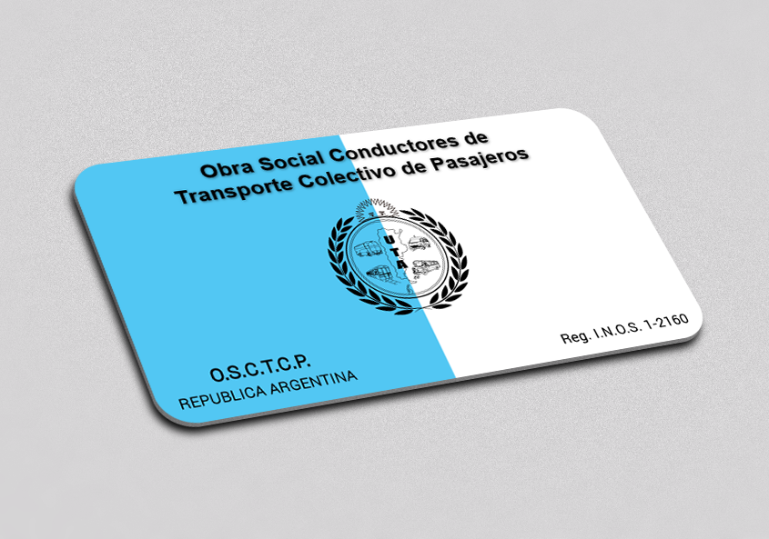 Carnet Obra Social - Frente 