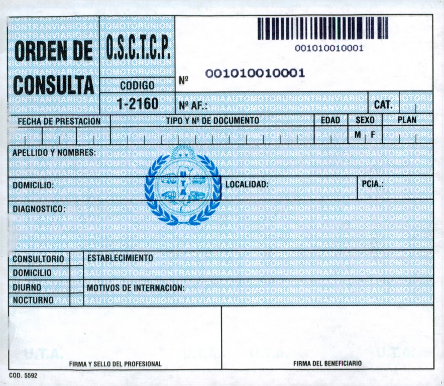 Orden de Consulta